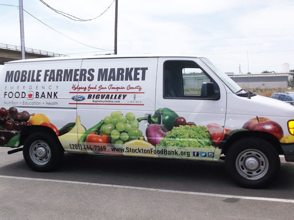 Mobile Farmers Market van